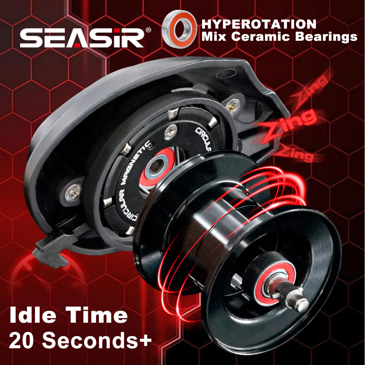 SEASIR CAST-X3 Baitcasting Ree - Abu Garcia Reel Max 评论和价格