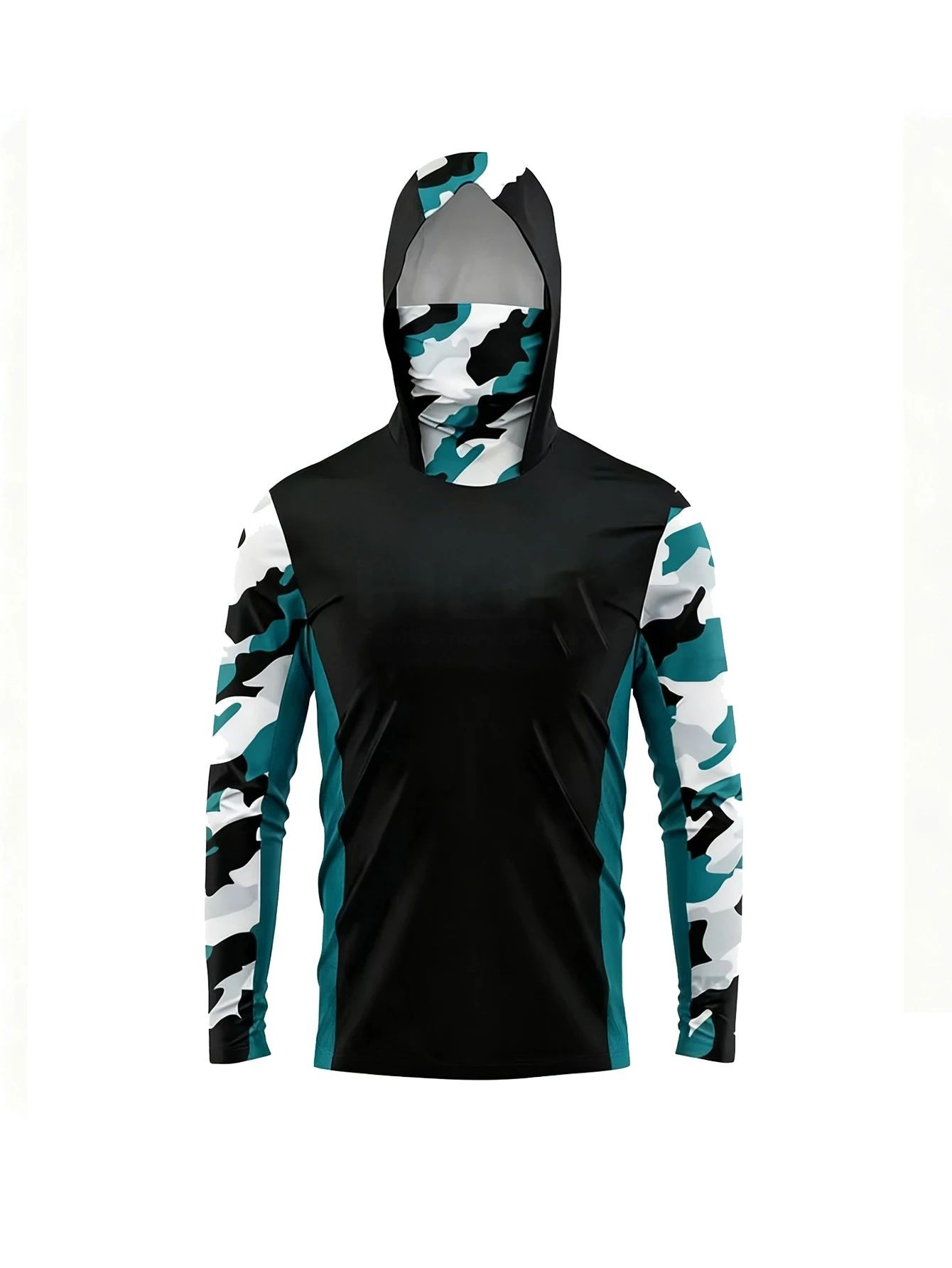 Outdoor Men Fishing Hooded Shi - Fishing Hoodie 评论和价格