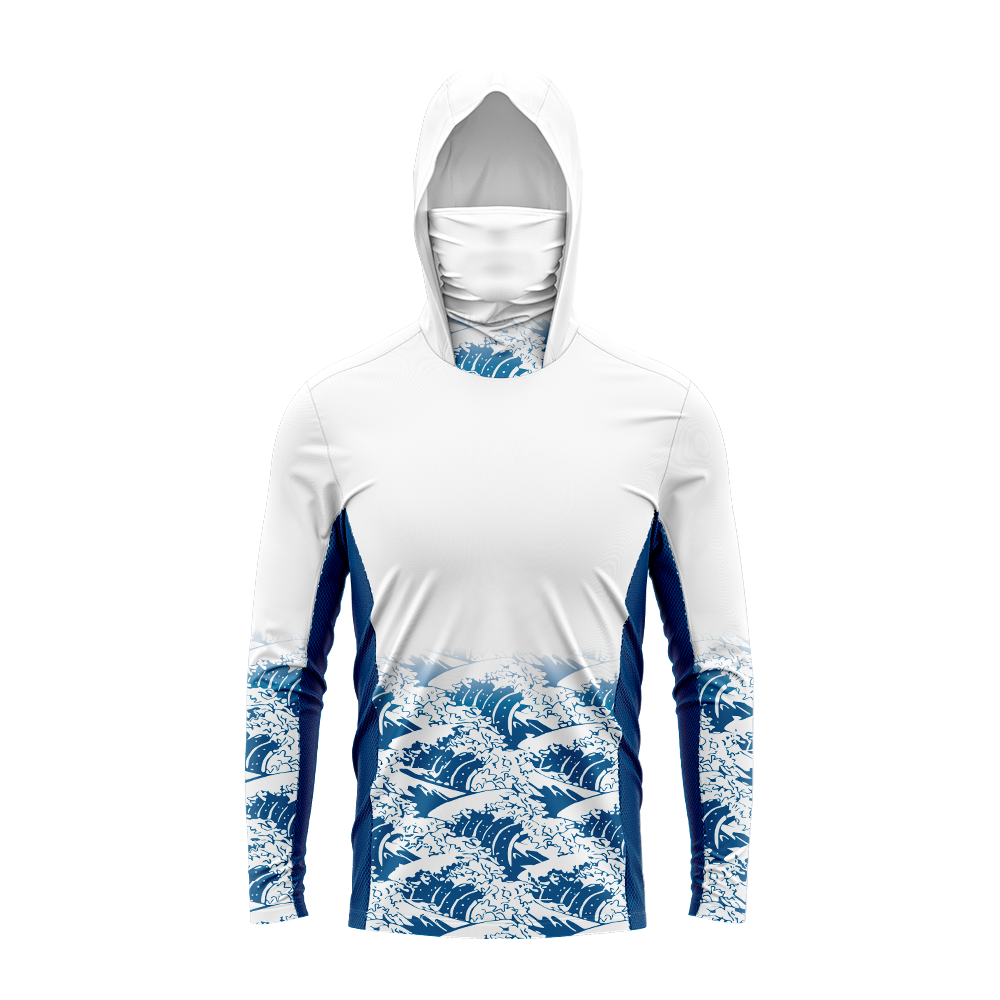 Men Blue Tuna Fish Anti‑UV Fis - Fishing Mask Sun Protection 评论和价格