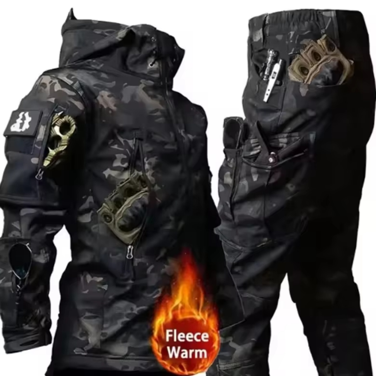 Men's Autumn and Winter Jacket - Fishing Jacket Waterproof 评论和价格