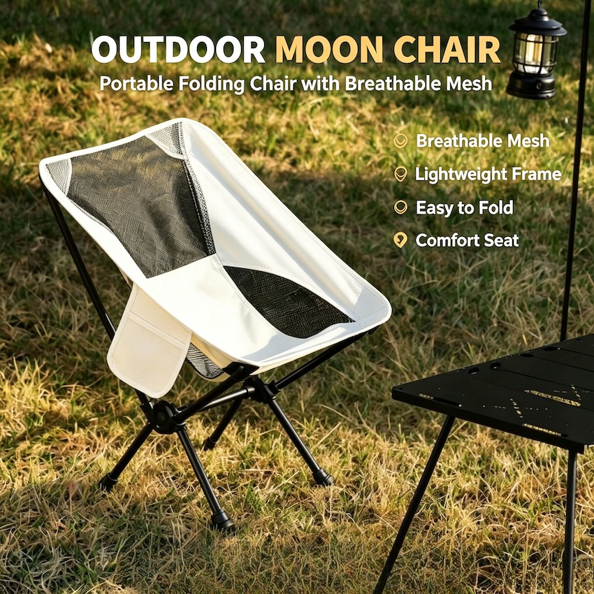 Portable Foldable Camping Chai - Fishing Backpack 评论和价格