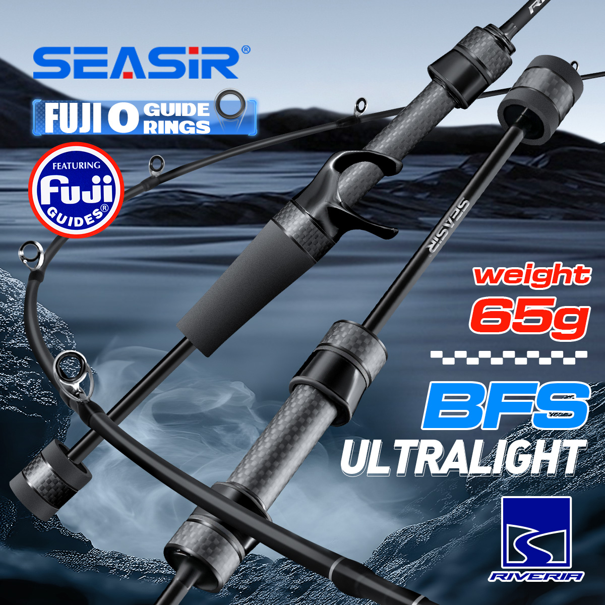 Seasir Riveria BFS Ultralight  - Kastking Reel Zephyr 评论和价格