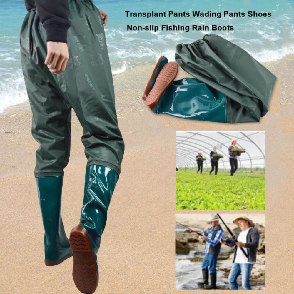 Plastic PVC Transplant Pants W - Fishing Pants Waterproof 评论和价格